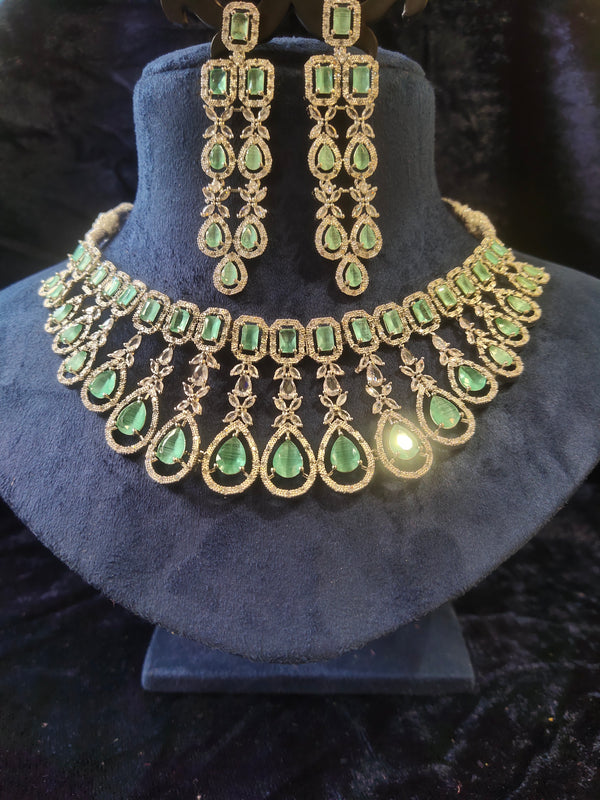 AD Stone Necklace