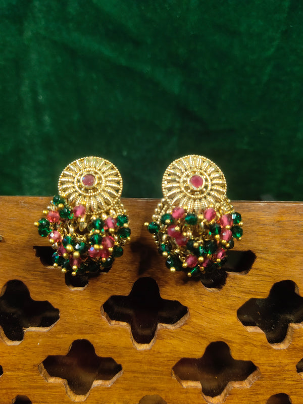 Crystal Goldan Stud