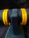 Bangles 2.4 size gold plated...
