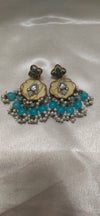 Kundan pearl Moti earring