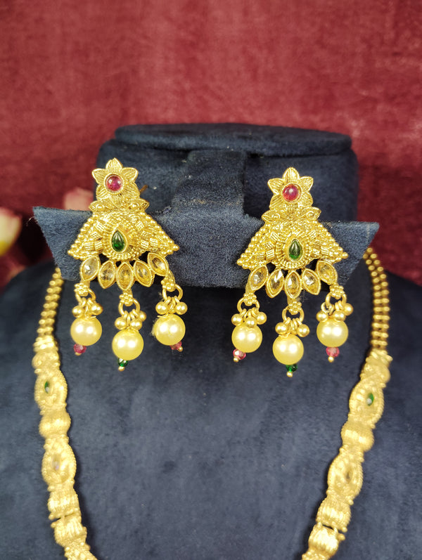 Rajvadi Long Necklace
