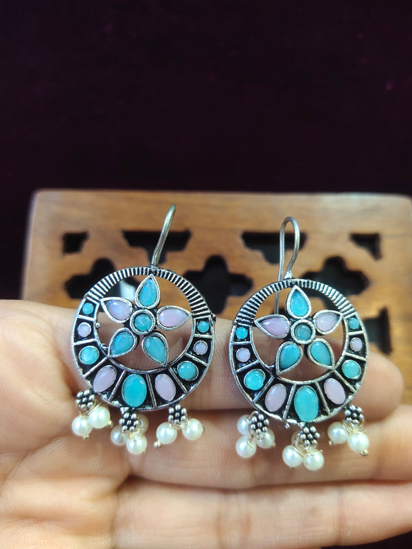 Hangging Oxidise Earring