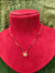 Short Length New Design Mangalsutra Artificial Imitation Short Mangalsutra With Black Breads And Stone Pendant