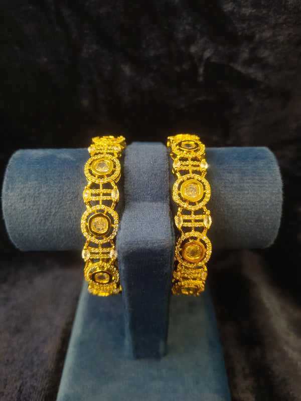 Stone AD Bangles 2.6 size