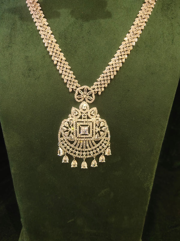 Long AD Stone Necklace..
