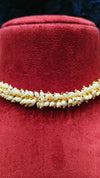 Delicate Moti Choker With Earrings