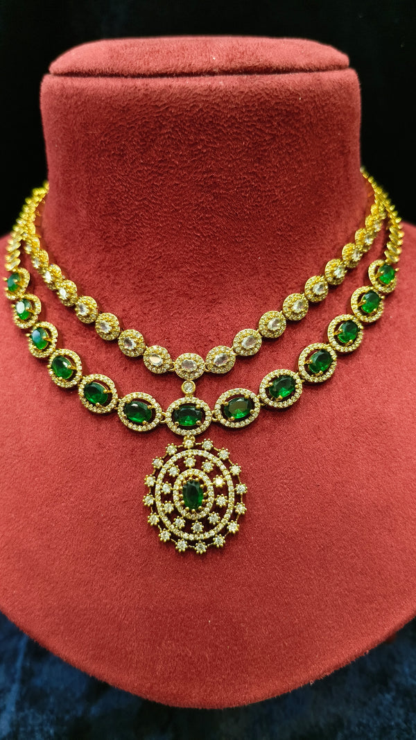 Stone Green Stone Necklace