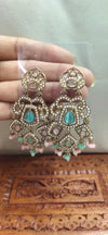 Kundan pearl Moti Earring