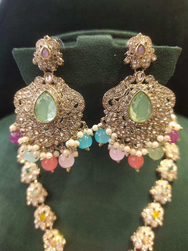 Long Kundan Necklace