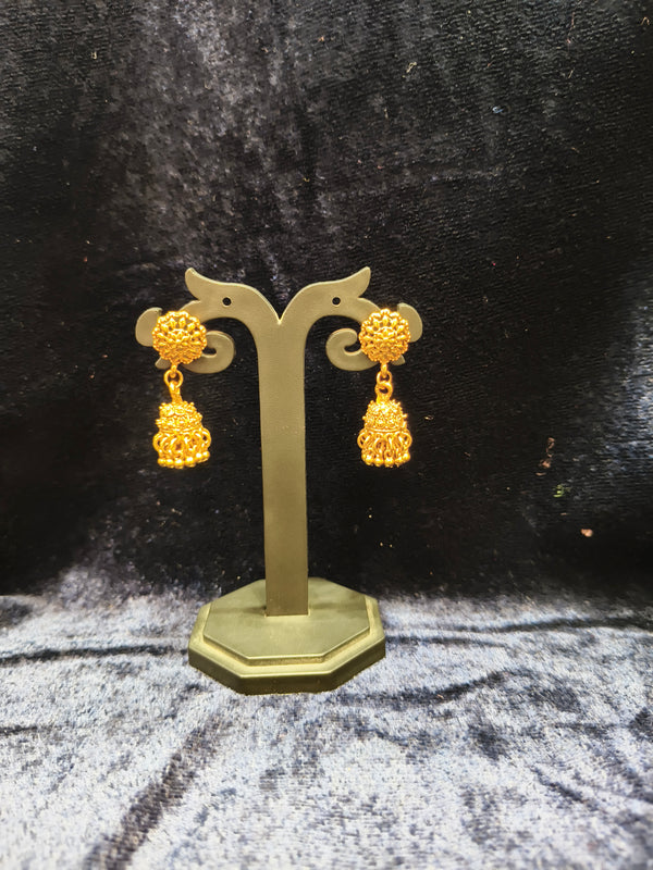 Traditional Short Necklace Kanthi with Cow Calf Pendant
