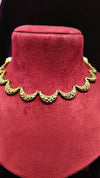 Short AD Stone Necklace