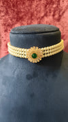 Choker Necklace with Moti Pearl Stone