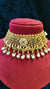 Traditional Necklace Choker With Pearl And Kundan