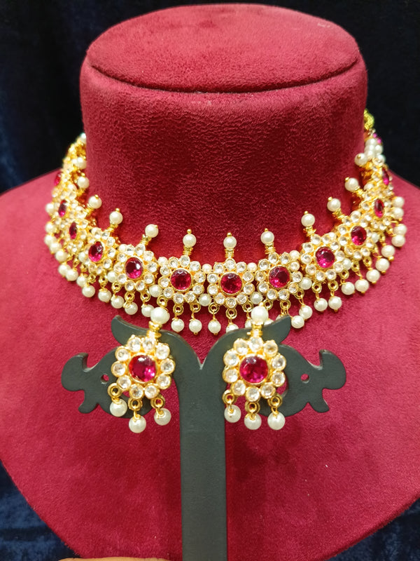 Moti Pearl Traditional Necklace
