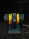 Plain Goldan Polish Bangles 2.4 size