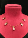 Delicate Necklace Invisible necklace with stone