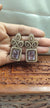 White Kundan stone Earring