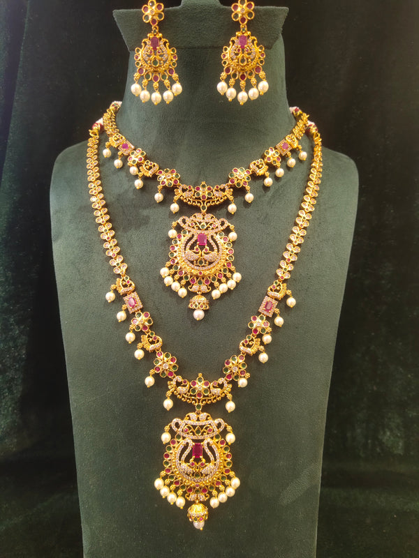 Combo AD Stone Necklace