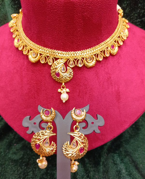 Rajvadi Goldan Necklace