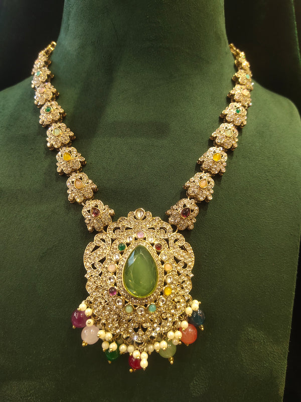 Long Kundan Necklace