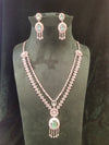 Long Layer AD Stone Necklace...