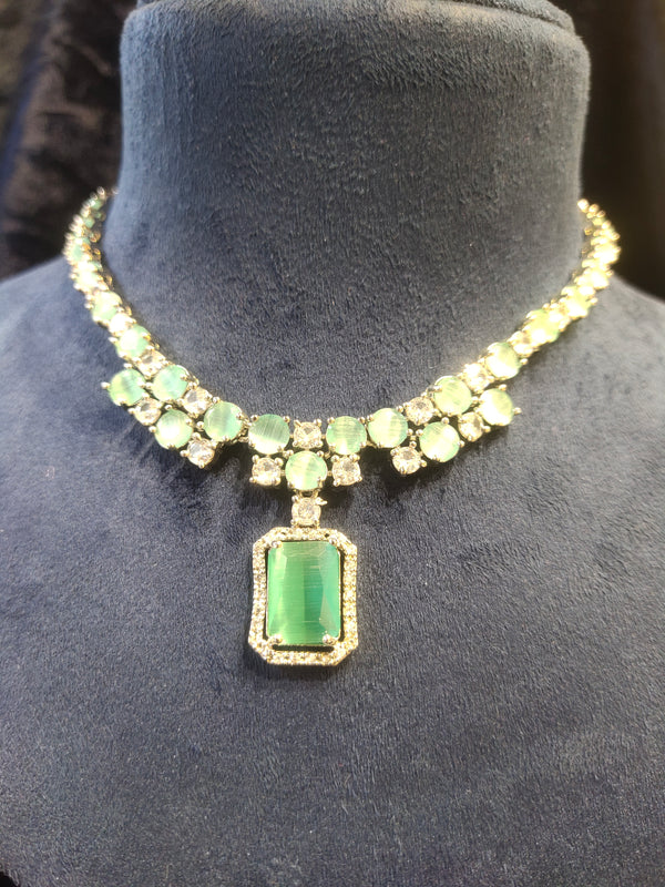 AD Stone Necklace
