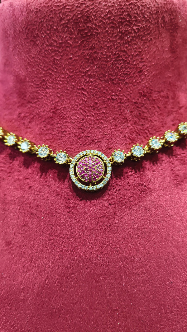 AD Stone Necklace