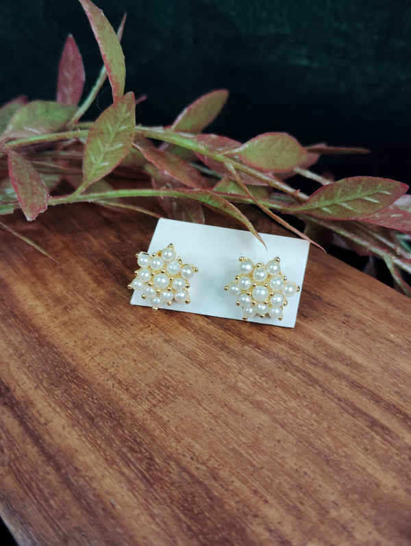 Small Moti Pearl Earring