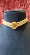 Necklace Moti Choker With Stones