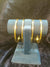 plain Golden polish bangles Size 2.8