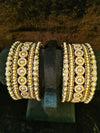 Bangles with pearl and moti Size 2.4