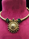 Traditional Kanthi Short Necklace With Beautiful Pendant