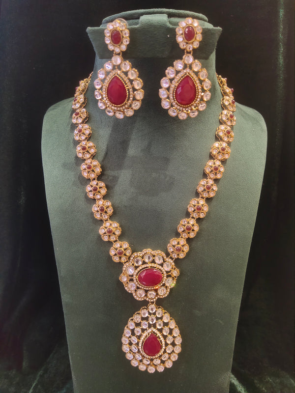 Long Kundan Necklace