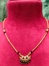 Short mangalsutra with pendant