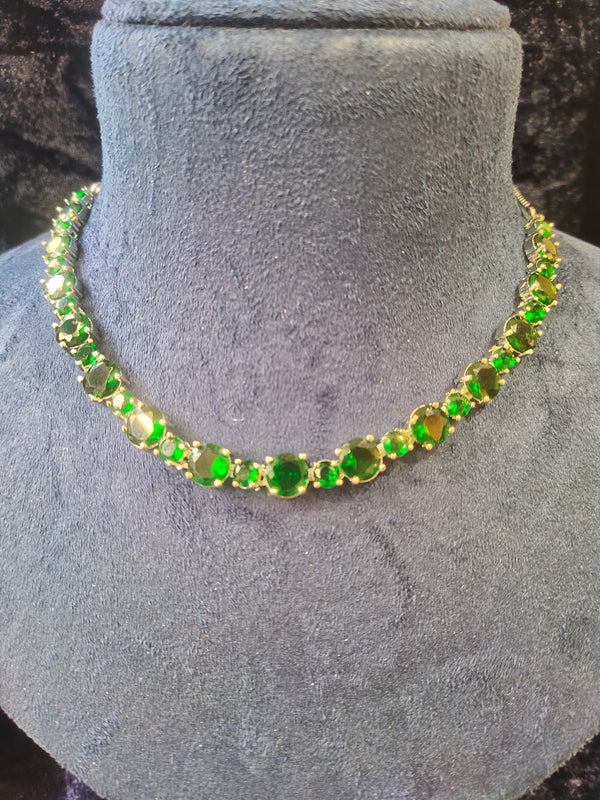 Gree AD stone Necklace