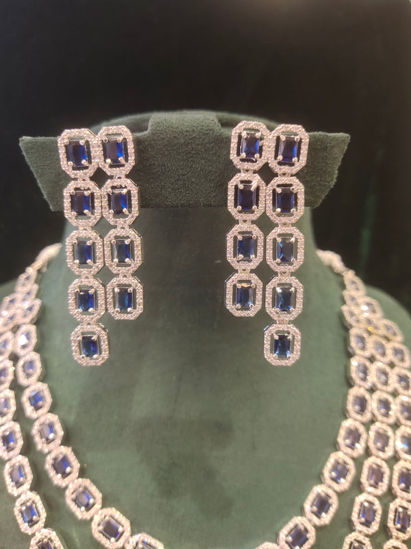 Layer AD Stone Necklace