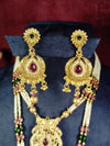 Rajvadi Moti long Necklace