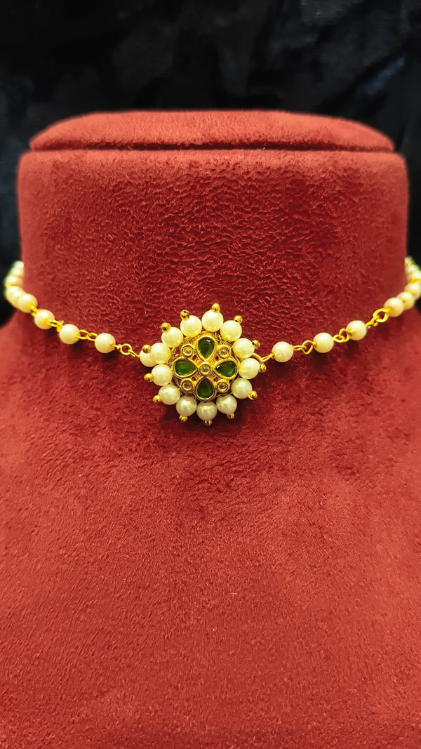 Moti Choker Necklace