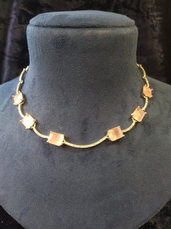 AD Stone Delicate Necklace