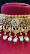 Traditional Necklace Choker With Pearl And Kundan