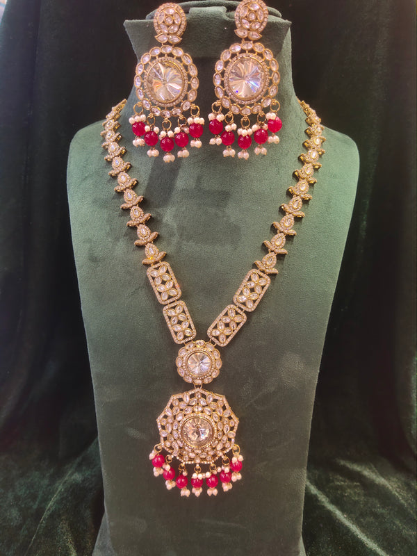 Long Kundan Necklace...