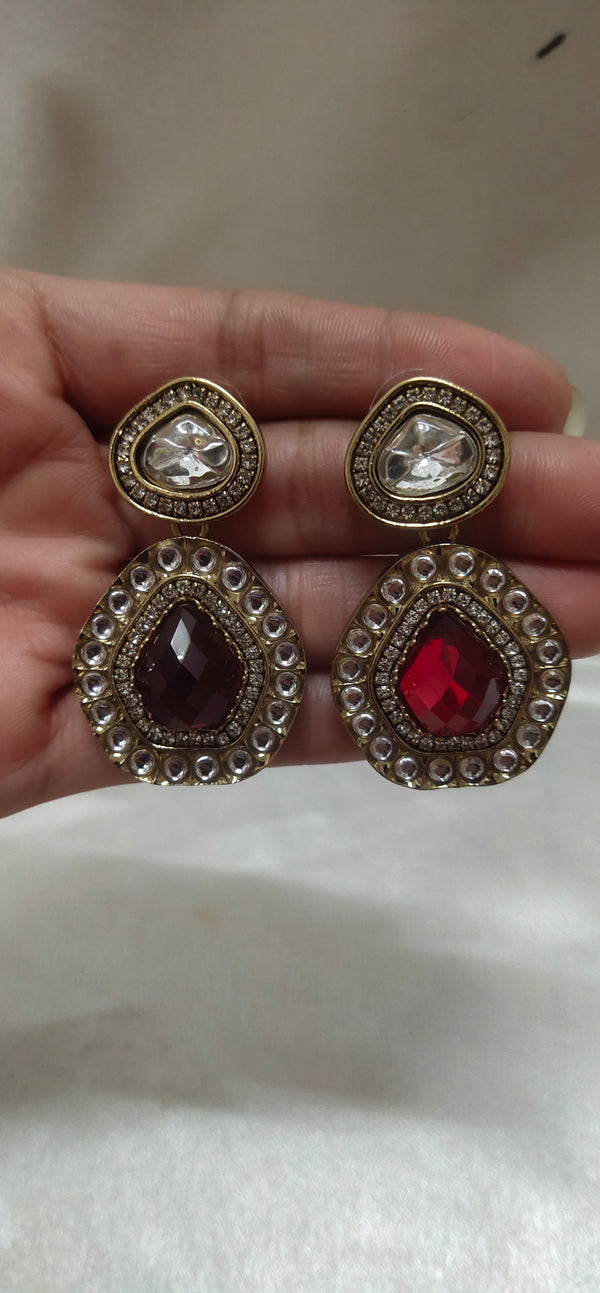Kundan Stone Earring