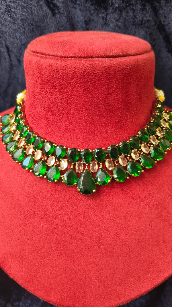 Green Stone Necklace