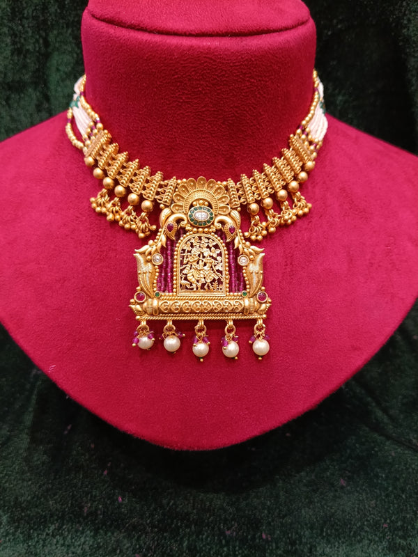 Antique Rajvadi Choker