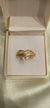Adjustable finger Ring Gold plated