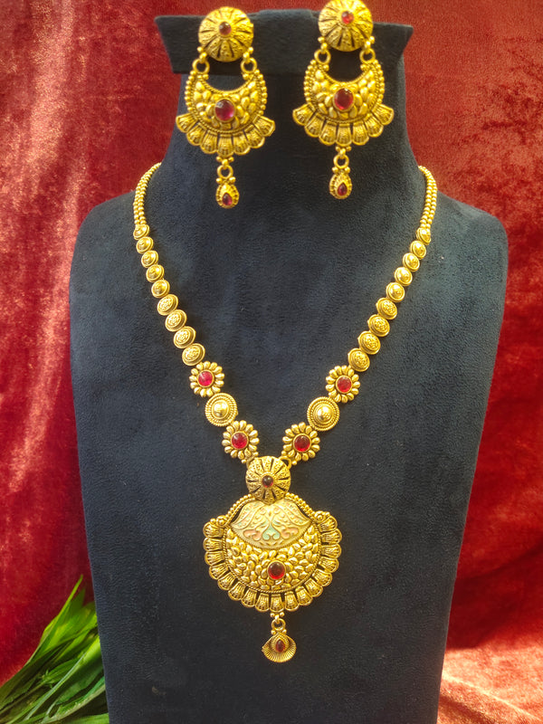 Rajvadi long Neckless