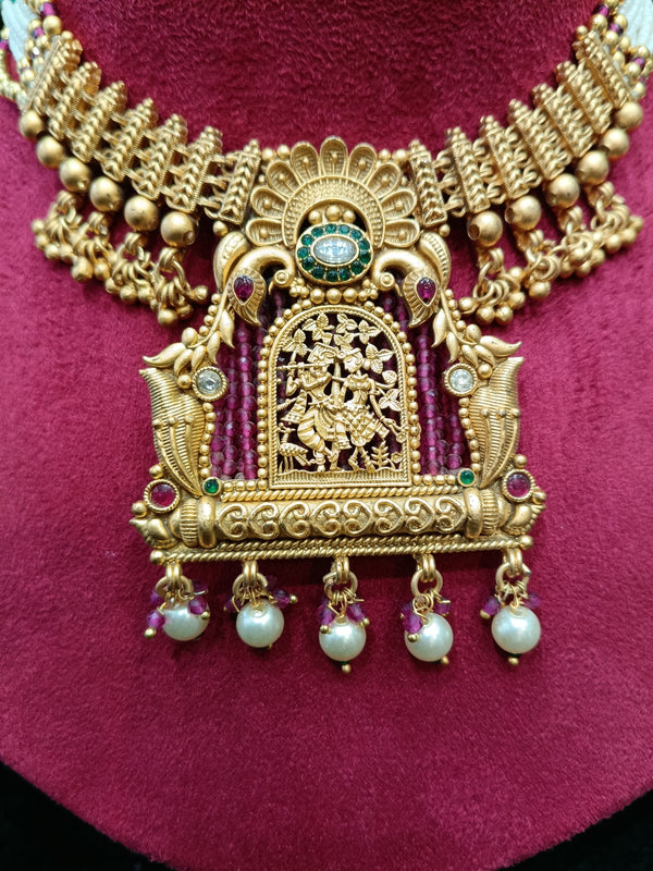 Antique Rajvadi Choker