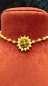 Choker Necklace With Moti