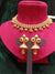 Rajvadi Plain Golden Necklace