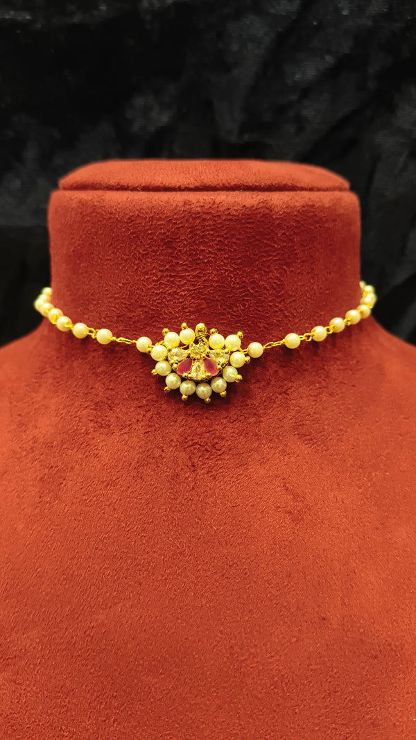 Moti Pearl Necklace